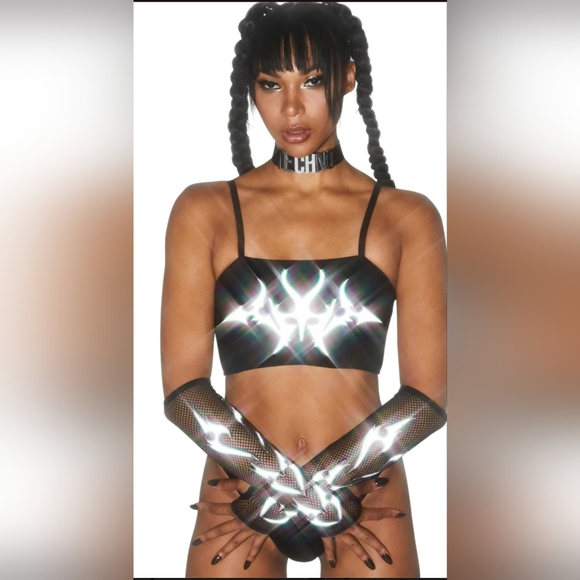 Club Exx Sensory Overload Reflective Tank - Picture 6 of 6